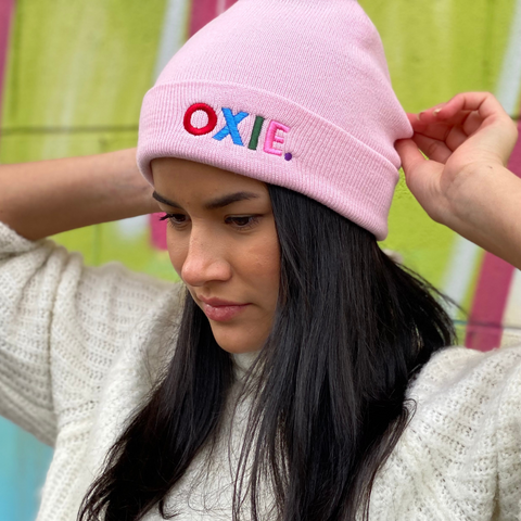 OXIE. Beanie - Pink